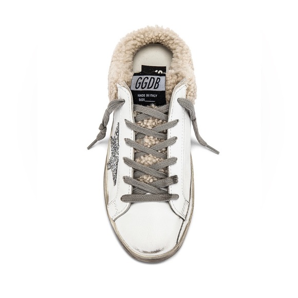 Golden Goose SuperStar Sabot Shearling Sneaker NIB, Auth - Picture 6 of 14